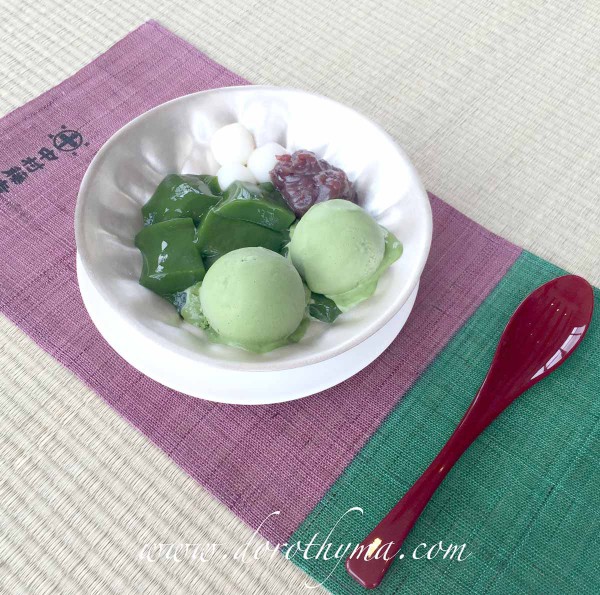 抹茶啫喱($88) 日本店人氣No.1，啫喱充滿水感，柔滑如絲，每天由京都直送到港！