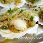 蒜蓉蒸扇貝[食譜]